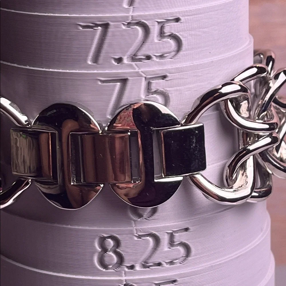 Rumors Silver Metallic Chain Watch